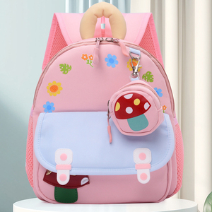 Lightweight Cartoon Kindergarten Backpack, Versatile <b>Toddler</b> Baby Backpack for Boys Girls 3-6 Years Old - Product Image 3