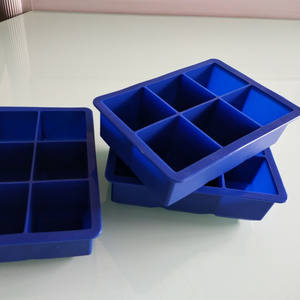 Blocs <span class=keywords><strong>de</strong></span> glace à <span class=keywords><strong>whisky</strong></span> Offre Spéciale Plateau à glaçons King en silicone à 6 cavités - Product Image 4