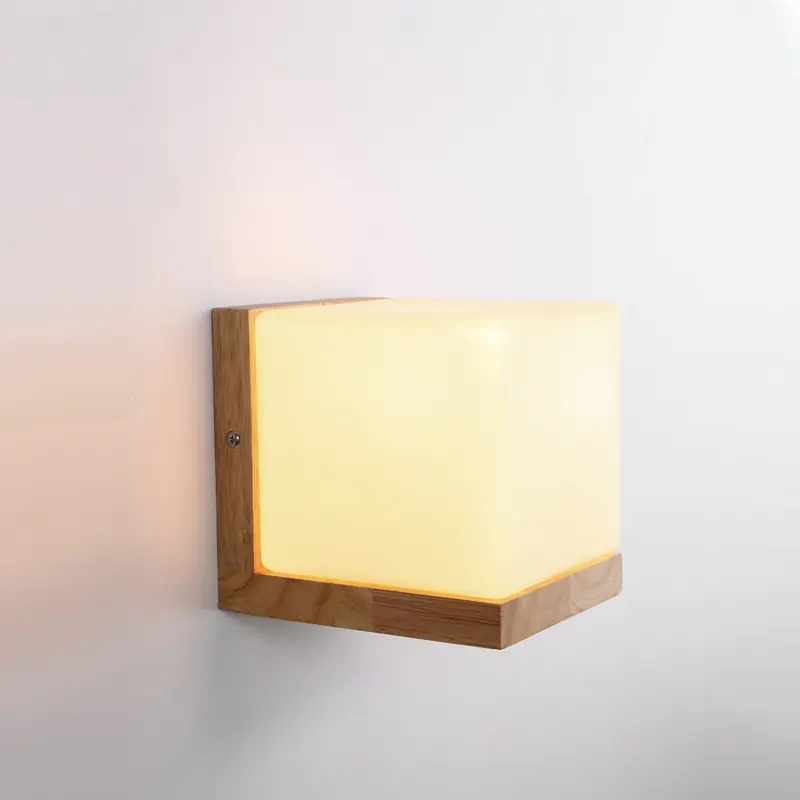 Modern Glass Fixture Wall Light E27 Home Indoor Lighting Corridor Aluminum Led Wall Lamp For Living Room