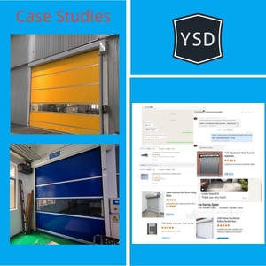 <span class=keywords><strong>Porte</strong></span> Industrielle Rapide en PVC Ysd, Serrure de Ligne de Production de Cuisine LT3X, Moteur Manuel MN, Plastique Coupe-Vent, Garantie 1 An - Product Image 6