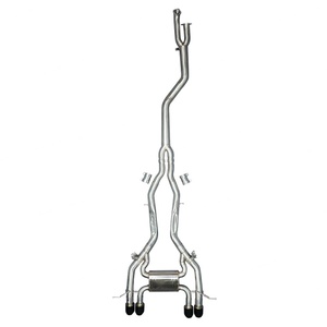 Performance-tuning Race Valvetronic Cat-<b>back</b> Exhaust System with Exhaust Muffler & Tips for BMW M3 M4 G80 G82 G83 S58B30A 3.0T - Product Image 2