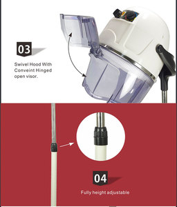 Friseur- und Schönheits-Profi-Standhaube-Föhn für Salons, Haartrockner für Haushalt, Hotel und Salon mit Langlebigem AC-<span class=keywords><strong>Motor</strong></span> - Product Image 4
