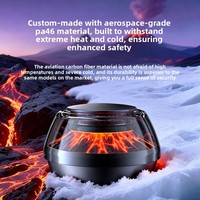 Diffuseur d'air intelligent et moderne pour voiture avec éclairage d'ambiance LED : Diffuseur de brume automatique pour aérateurs