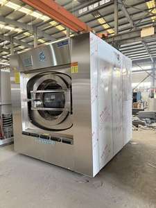 เครื่องซักผ้าและอบผ้าอัตโนมัติสำหรับโรงแรมและโรงพยาบาล พร้อมหน้าจอสัมผัส - Product Image 4