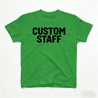 T-shirts personnalisés en coton 100% tricoté de haute qualité, directement de l'usine, avec logo imprimé, pour hommes et femmes, uniforme de travail, manches courtes