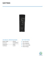 Módulo de Posicionamiento de Autobús de Par Trenzado SSCNET I/II de 4 Ejes M-ITSUB PLC QD75M4 Usado para Automatización Industrial