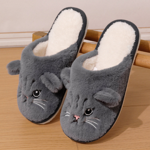 Wholesale High Quality EVA Sole Slippers Plush Upper Material Winter Slippers With Wholesale Hot Sale - Product Image 3