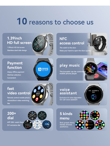 Reloj Inteligente Deportivo HUANLONG de 1.39 Pulgadas TFT IP68 Resistente al Agua WearFit Pro con Pantalla Táctil, Carga Magnética Inalámbrica, Android Answer - Product Image 2