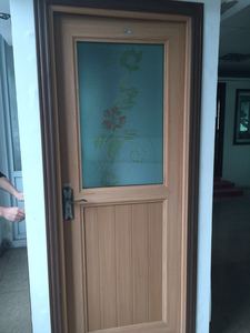 Porta a Battente in PVC/UPVC con Maniglia e Cerniera per Decorazione Casa, Categoria Altri Prodotti per Porte - Product Image 2