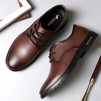 Chaussures habillées pour hommes, plates, nouveau produit, vente chaude, chaussures de ville pour hommes, chaussures habillées décontractées en cuir PU, personnalisation possible, chaussures habillées décontractées pour hommes