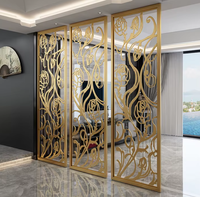 Panneau décoratif en aluminium pour l'intérieur, écran de confidentialité, façade, feuille CNC