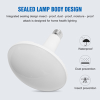 Ampoule LED Huahuang à prix de gros, boîtier en aluminium, 30-60W, B22/E27, température de couleur 3000K-6000K et IRC 80