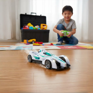 Auto Telecomandata AJB 1:16 a Sei Canali con Luci Spray, Dimostrazione con Un Tasto, Cavo USB, Pronta all'Uso per Interni ed Esterni, <span class=keywords><strong>Formula</strong></span> 1 - Product Image 2