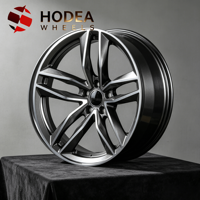 Jantes en alliage forgé style OE de 18/19/20/21/22 pouces pour Audi A4 A6 Q5 Q7, 10 branches, 5 trous, finition usinée, gris anthracite