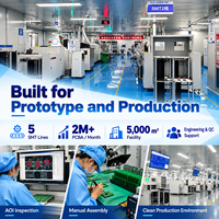 Assemblage de circuits imprimés (PCBA) pour contrôle industriel à faible volume avec DFM, SMT et FCT pour modules de contrôle PLC I/O