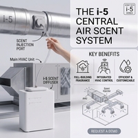 Diffuseur d'arômes intelligent 4G IoT avec carte SIM, sans eau, pour huiles parfumées, machine CVC, contrôle à distance via la nuage, marketing olfactif commercial pour centres commerciaux