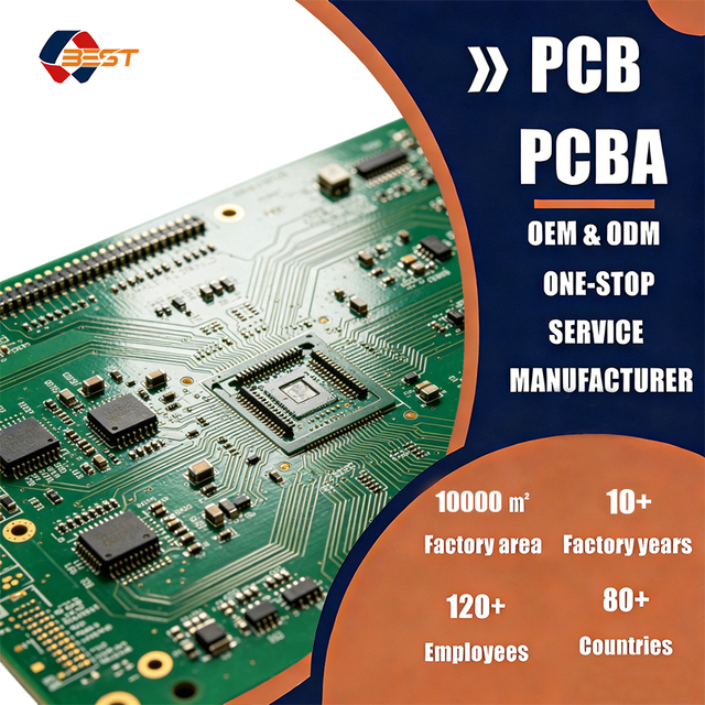 Customize Pcb Assembly Service Vendor HDI Board Print Circuit Board Doublesided PCB Boards Multilayer