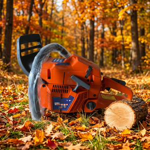 Tronçonneuse à essence professionnelle DIY PT365 65cc 3.4KW avec guide-chaîne de remplacement 20-24 pouces compatible avec les modèles Husqvarna - Product Image 1