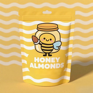 Sac debout à fermeture éclair recyclable personnalisé sac de biscuit casse-croûte pochette d'emballage étanche à l'humidité à trou suspendu - Product Image 3