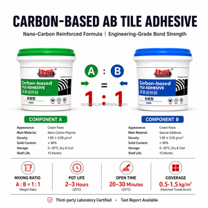 Adesivo Epossidico <span class=keywords><strong>Bicomponente</strong></span> (2K) AJIELIAN per Piastrelle di Grande Formato, Ultra-Resistente e ad Alta Forza di Trazione - Product Image 5