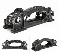Grande structure d'entraînement robuste pour convoyeur, usinage OEM |   Service de fabrication CNC pour supports de poulies d'équipements miniers