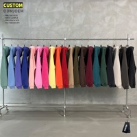 Vente en gros usine : Sweats à capuche en molleton 100% coton épais, coupe oversize, vierges, personnalisables, pour impression sur coton, pour fêtes d'anniversaire