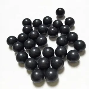 Bola Plastik POM Hitam 10.92Mm untuk Bola Universal