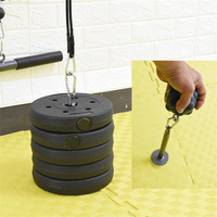 Accessoire de système de câble de poulie de musculation pour rack d'haltères, pour entraînement à domicile, musculation et exercices de levage de poids