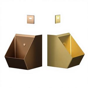 Nouvel Urinoir à Capteur en Acier Inoxydable 304 Mural à Induction Automatique pour Usage en Cybercafé Masculin - Product Image 1