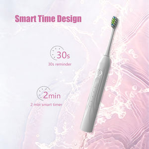 <span class=keywords><strong>Cepillo</strong></span> de <span class=keywords><strong>Dientes</strong></span> Eléctrico con Logotipo Personalizado, 40400 VPM, Batería de 1200 mAh, 5 Modos, Cerdas DuPont, Resistente al Agua IPX7, Servicio OEM - Product Image 4
