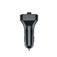 Xlintek F6 chargeur de voiture double USB BT 5.0 FM émetteur sans fil mains libres récepteur Audio adaptateur de lecteur MP3 3.1A chargeur rapide