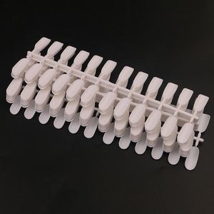 240 faux ongles carrés, conseils professionnels pour les ongles en <span class=keywords><strong>acrylique</strong></span>, nuancier, carte de pratique, tableau de présentation des couleurs d'ongles - Product Image 3