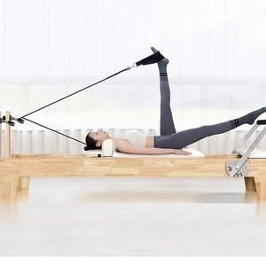 Matériel de sport Pilates : <span class=keywords><strong>Lit</strong></span> de Pilates, Barre d'escalade, Barrel, Step de stabilité, Style australien, pour rééducation, yoga à domicile et mise en forme corporelle, modèle - Product Image 2