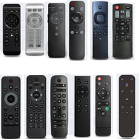 Télécommande de remplacement noire à 45 touches pour décodeur IPTV et téléviseur