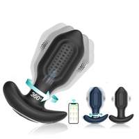 Masseur de prostate électrostimulation Jouet de plaisir masculin Étanche Métal Anal Dildo Vibrant Butt Plug USB Vibration