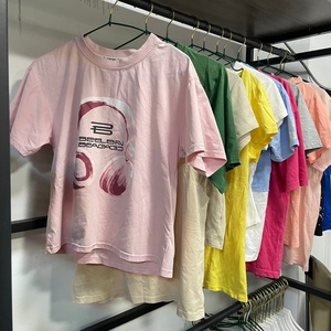 T-shirt Corta da Donna di Seconda Mano, Alta Qualità, Nuova Moda, Traspirante, Stile Giovanile, <span class=keywords><strong>Abbigliamento</strong></span> Usato - Product Image 6