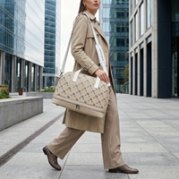Sac de voyage et de golf unisexe en cuir multi-usage, avec sangle réglable, fermeture éclair, grande capacité, léger et portable, pour chaussures