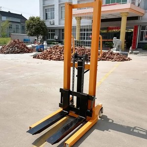 Apilador hidráulico manual Carretilla elevadora Apilador manual Altura de elevación de 1 tonelada 1,6 M-3m - Product Image 4
