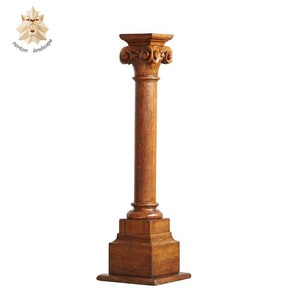 NTMH-101Y de conception de pilier rond en marbre jaune de décoration de maison moderne - Product Image 4