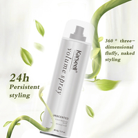 Usine 150ml 250ml 350ml finition sèche pour cheveux, Texture de travail, Spray de finition pour cheveux bouclés