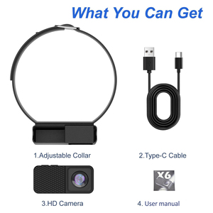 Cámara de Video Digital de Ojo de Pez de 160 Grados y 1080P, Cámara Deportiva con Pantalla LCD de hasta 256 GB, Cámara de Rastreo de Animales X6 - Product Image 6