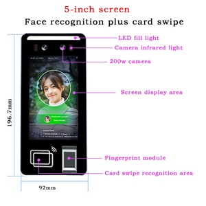 Tendcent Face Recognition with NFC WiFi Bluetooth Access <b>Control</b> System Customizable Support Facial Detection Fingerprint SDK - Product Image 3
