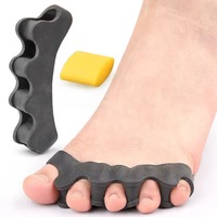 Attelle orthopédique réglable pour hallux valgus et callosités, séparateur d'orteils à 5 trous, modèle A005
