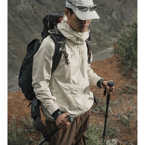 High Quality Rain <b>Jackets</b> Clothing Manufacturer Winter <b>Lightweight</b> Hiking Fastpacking Zip up Windbreaker <b>Jackets</b> for <b>Men</b> - Product Image 4