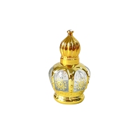 Flacon de parfum rechargeable de 15 ml, emballage personnalisé de luxe, flacon de parfum transparent avec vaporisateur, surface sérigraphiée, flacon en verre