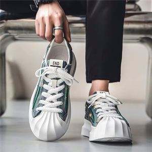 Zapatos de Lona para Hombre RO, Zapatos Deportivos Casuales Transpirables de Verano, con Aumento de Altura, Elegantes con Cordones Delanteros y Suela Gruesa - Product Image 3