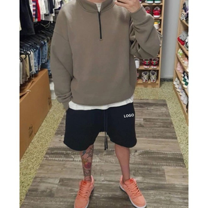 กางเกงขาสั้นผู้ชายผ้าฝ้ายคุณภาพสูง เอวยางยืด สไตล์สปอร์ต แห้งเร็ว พิมพ์ลายซิลค์สกรีน บริการ OEM จากเวียดนาม - Product Image 5