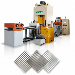 Presse à poinçonner les tôles perforées, presse à poinçonner métallique de 125 tonnes, conception de moule personnalisée - Product Image 1