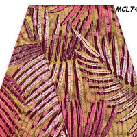 Mikemaycall, Nuevo, 100% Algodón, Ecológico, Vintage, Animal, Sexy, JAVA, Cuentas de Cera Brillantes, Encaje Africano