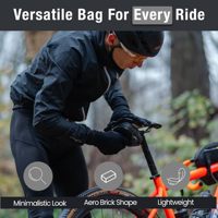 Sac de selle à boucle magnétique Fidlock sac de siège de vélo pour le cyclisme sur route fixation rapide et facile sous le siège sacs de vélo de stockage de vélo